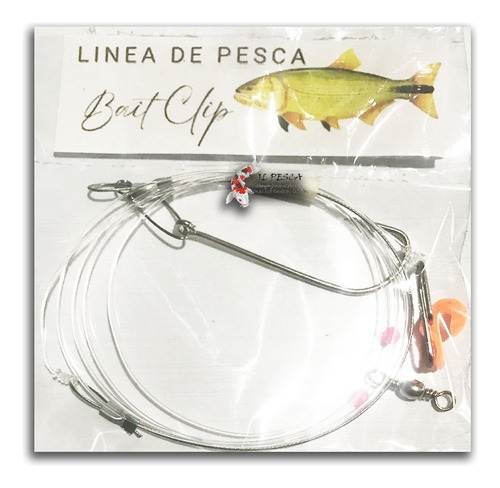 Linea De Pesca Premium De Lance Con Baitclip Para Dorado