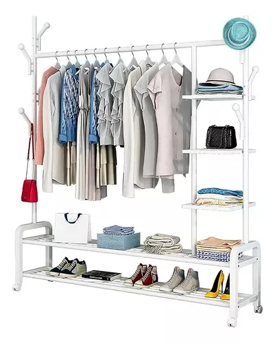 Colgador Ropa Organizador Closet Ropero Recamara Gancho