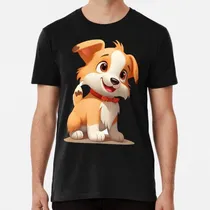 Comprar Remera Adorable Cachorro Corgi Algodon Premium