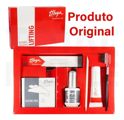 Imagem 2 de 9 de Kit Lash Lifting Cílios Sobrancelhas Thuya Anvisa Completo