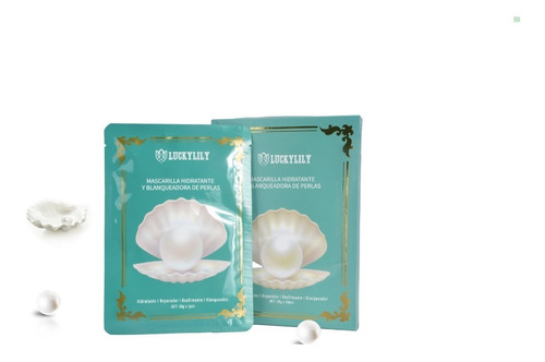 Pack 10 Mascarilla  Facial De Perlas