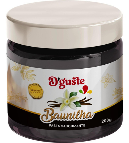 Pasta Saborizante D'guste Baunilha 200 G