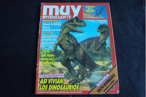 Revista Muy Interesante # 84 - Asi Vivian Los Dinosaurios