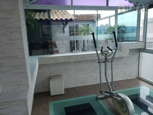Imagem 5 de 30 de Ótima Cobertura Triplex - Ponta Da Praia A Venda - Ponta Praia - Co0084