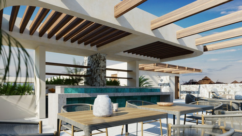 Departamento En Venta En Tulum, Jade, En Una Ubicación Priveligiada