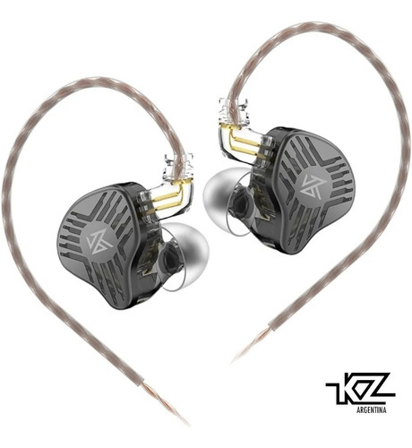 Imagen 2 de 2 de Auriculares In Ear Para Monitoreo Kz Eds Sin Mic