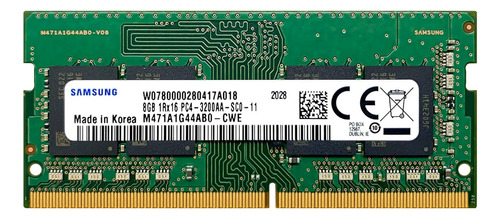 Original Memoria Para Portátil 8gb / Ddr4 / Pc4-3200