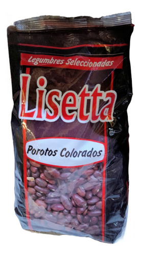 Porotos Colorados Lisetta De 400g, Pack 5u