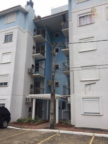 Imagem 1 de 11 de Vendo Apartamento De Dois Dormitórios Com Garagem, Sacada , Churrasqueira, Bairro Igara Em Canoas - Ap3787