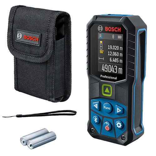 Medidor Láser Bosch Glm 50-27 Cg Luz Verde Con Bluetooth