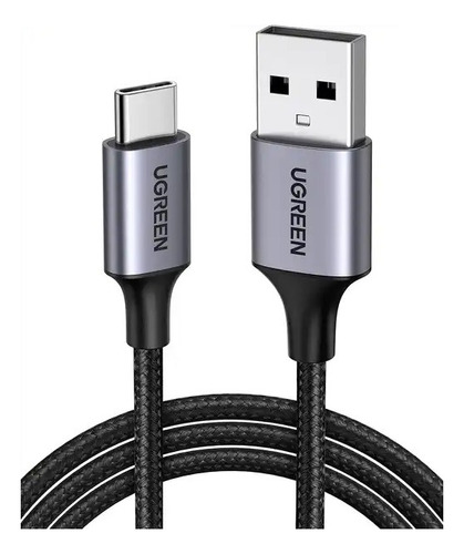 Cable Ugreen Carga Rápida Usb 2.0 A Usb-c 18w Nylon 3 Metros