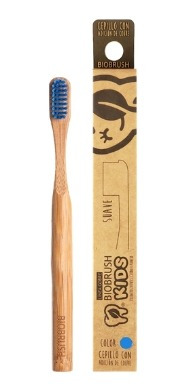 Cepillo Dental Biodegradable Dental Azul Biobrush 1 Un