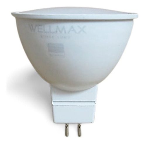 Bombillo Led Dicroico 7w Wellmax 3000k 100-240v Gu5.3 (mr16)