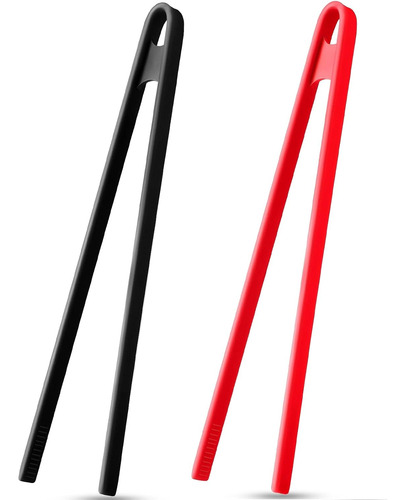 2 Piezas 11.8 Pulgadas Silicona Trivet Tongs Para Cocinar...