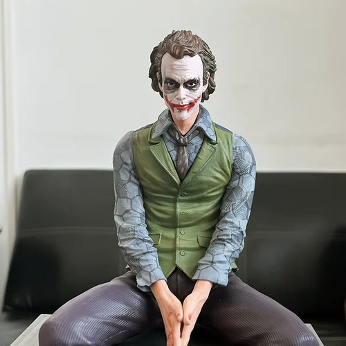 Figura Joker Guasón 24cm De Acción Batman Comic En Caja Xl