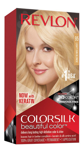 Tinte Cabello Colorsilk Color-keratina Rubio Claro Brillante