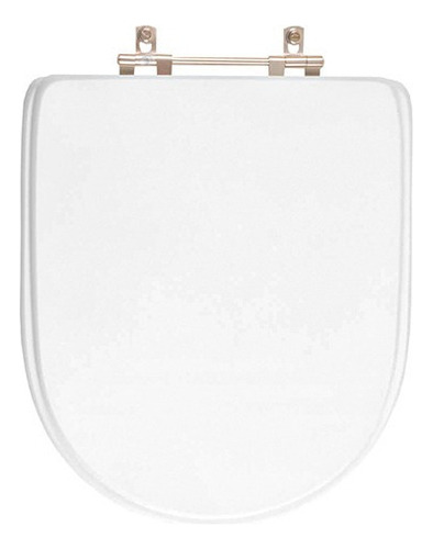 Tampa De Vaso Poliéster Sig Bergamin Branco P/ Bacia Celite