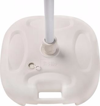 Imagem 3 de 4 de Base Plástica Para Guarda Sol E Ombrelone Base 22kg