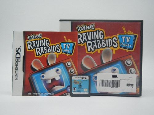 Rayman Raving Rabbids Tv Party Nds Gamers Code*