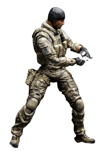 Medal Of Honor Warfighter, Figura Articulada Con Accesorios