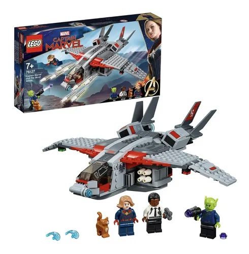 Lego Marvel 76127 Capitana Marvel Y Skrull Attack Original