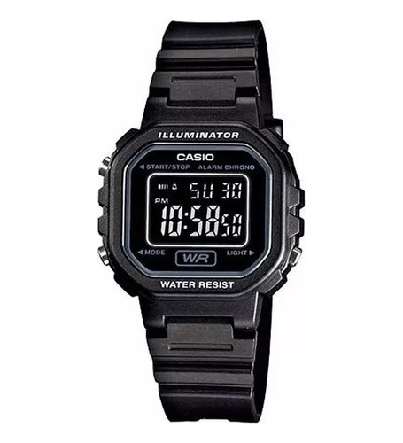 Reloj Casio La20 Dama Cronometro Alarma Calendario Luz 