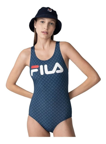 Malla De Natación Fila Australia Print Piscina Mvd Sport 