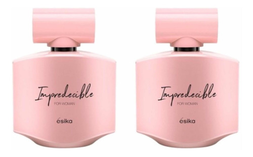 Pack 2 Perfumes Impredecible De Esika / Envio Gratis