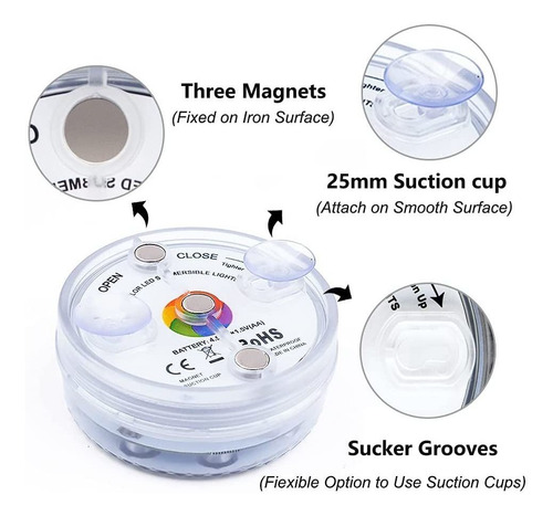 Imagen 2 de 6 de Luces Led Sumergibles Luces De Piscina Mente Impermeabl...