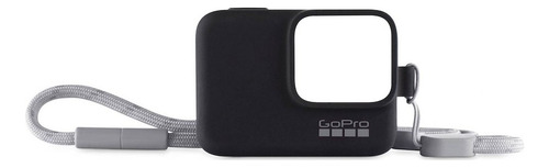 Imagen 2 de 5 de Carcasa Funda Silicona Gopro Acsst Para H5/6/7 + Correa