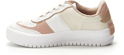 Imagen 1 de 4 de Zapatilla Blanca Y Rosa Mujer Vizzano