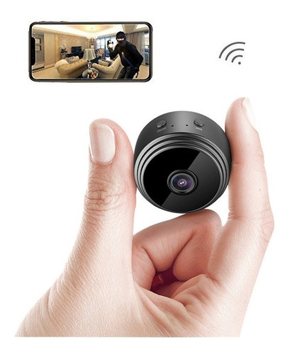 Mini Camara Espia Ip Wifi Hd Alarma Android/ios Smartphone 