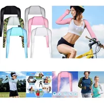 Comprar Mangas Con Agujero De Dedo Mujer Protección Solar Chal Uv