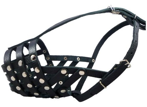 Secure  cesta Para Perro Dog Muzzle # 11 negro De Malla Pit