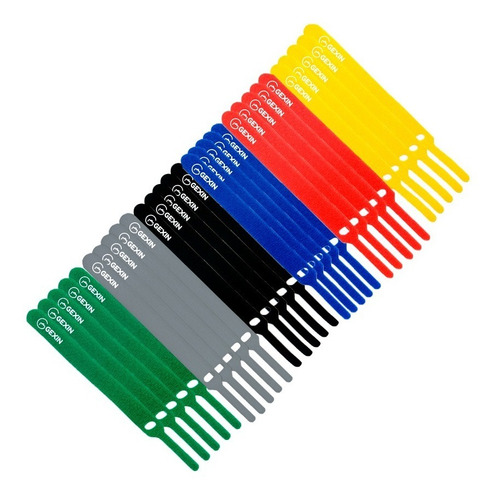 Precinto Sujeta Cable Abrojo Reutilizables Multicolor X 60