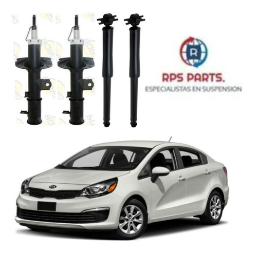 Kit Amortiguadores Del/tras Kia Rio 2012-2017 (4pz)