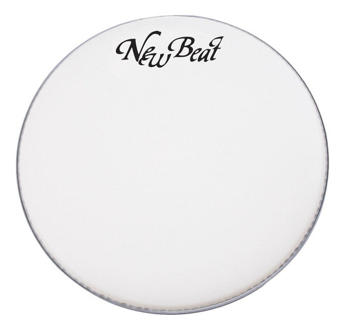 New Beat Dh-14sw/3 Parche 14 Pulgadas Tarola Una Capa Blanco