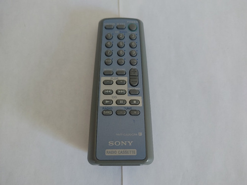 Control Remoto Sony Para Radiograbadora Mod. Rmt - Cs20cpa