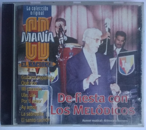 Los Melódicos. De Fiesta. Cd Original, Excelente Estado