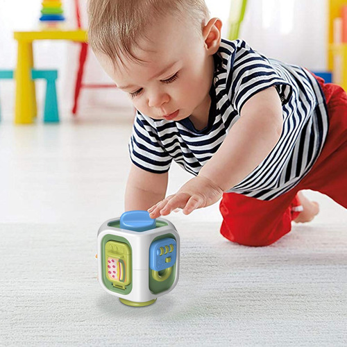 Actividad Cube Para Bebé Cubo Ocupado Junta Sensorial De Niñ