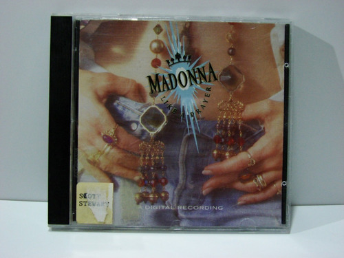 Cd Madonna Like A Prayer Ed C/3 Canada