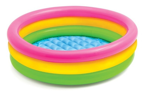 Piscina Inflable Redonda Intex Piso Inflable 61x61x22 57107