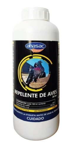 Repelente De Aves Y Murciélagos Anasac 1lt