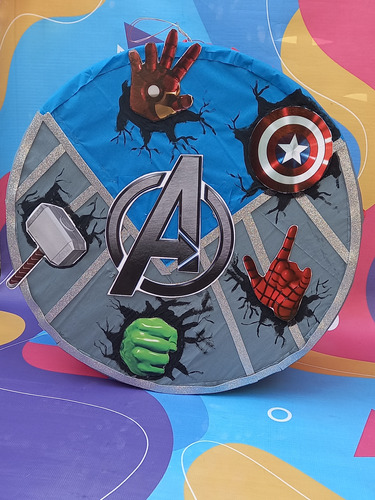 Piñatas Personalizadas Entamboradas Avengers 