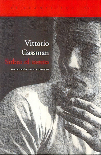 Sobre El Teatro - Gassman, Vittorio, De Gassman, Vittorio. Editorial Acantilado En Español