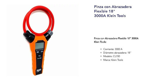 Pinza Con Abrazadera Flexible 18  3000a