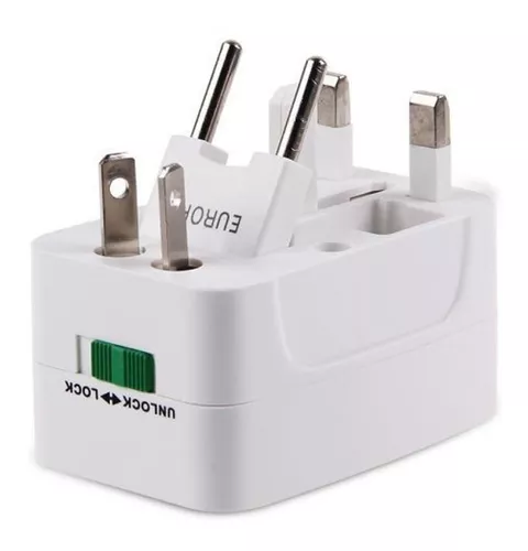 Enchufe USB Euro Plug 2 Posición Conversión Enchufe con adaptador de pared  Multi Socket Portátil 2 puertos USB Accesorios para el hogar