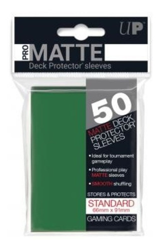 Folio Ultra Pro Standard Matte Verde X50 Muy Lejano