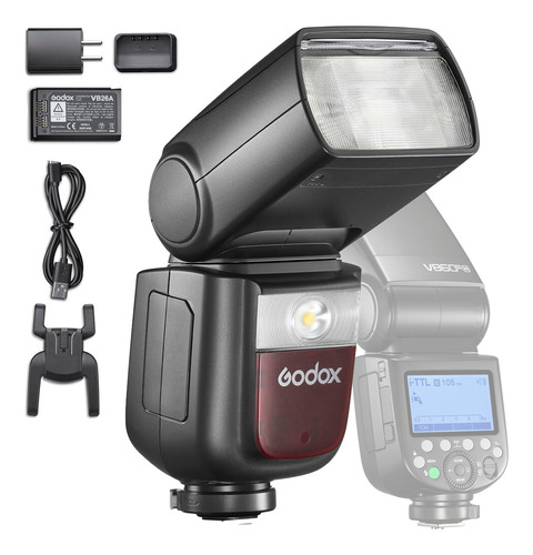 Flash Godox V860iii Ttl Speedlight Com Bateria Para Nikon
