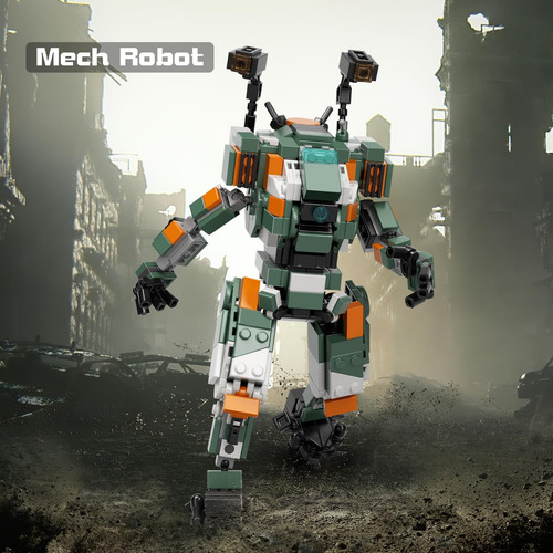 Kit De Construcción De Robot Mecha Mecha Mecha Anundblock De